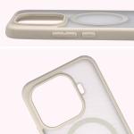 Kit protectie 2 in 1 BizonMobile, Carcasa Bizon MatteO si Folie sticla securizata Bizon Glass Edge, compatibil cu Xiaomi 17T, Bej 6 - lerato.ro