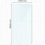 Set protectie 4in1 Bizon Glass Clear Pack, 3 folii sticla ecran + 1 folie sticla camera foto, compatibil cu Xiaomi Poco X8 Pro Max, Transparent 3 - lerato.ro