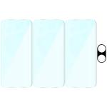 Set protectie 4in1 Bizon Glass Clear Pack, 3 folii sticla ecran + 1 folie sticla camera foto, compatibil cu Xiaomi Poco X8 Pro Max, Transparent 7 - lerato.ro