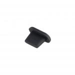 Protectie din silicon Bizon Dust Plug, Protectie Port Incarcare, Anti-Praf, Anti-Umiditate, Previne Deteriorarea, Port Lightning, Negru 2 - lerato.ro
