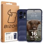 Carcasa Bizon Tur compatibila cu Oppo Reno 16 / 16 Pro, Dark Blue 9 - lerato.ro