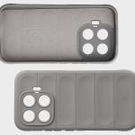 Carcasa Bizon Tur compatibila cu Xiaomi 17T, Light Grey 7 - lerato.ro