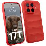 Carcasa Bizon Tur compatibila cu Xiaomi 17T, Rosu 3 - lerato.ro