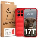 Carcasa Bizon Tur compatibila cu Xiaomi 17T, Rosu 9 - lerato.ro
