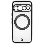 Carcasa Bizon EduardO cu MagSafe compatibila cu Google Pixel 11 Pro, Transparent / Negru 2 - lerato.ro