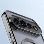 Carcasa Bizon EduardO cu MagSafe compatibila cu Google Pixel 11 Pro, Transparent / Negru 4 - lerato.ro