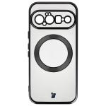 Carcasa Bizon EduardO cu MagSafe compatibila cu Google Pixel 11, Transparent / Negru 2 - lerato.ro