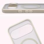 Carcasa Bizon MatteO cu MagSafe compatibila cu Google Pixel 11 / 11 Pro, Bej 5 - lerato.ro