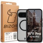 Carcasa Bizon MatteO cu MagSafe compatibila cu Google Pixel 11 / 11 Pro, Negru 8 - lerato.ro