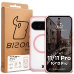 Carcasa Bizon MatteO cu MagSafe compatibila cu Google Pixel 11 / 11 Pro, Roz 8 - lerato.ro