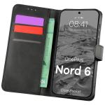 Husa flip cover Bizon Pocket compatibila cu OnePlus Nord 6, Negru 3 - lerato.ro