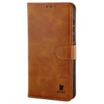 Husa flip cover Bizon Pocket compatibila cu OnePlus Nord 6, Maro 4 - lerato.ro