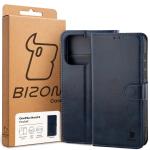 Husa flip cover Bizon Pocket compatibila cu OnePlus Nord 6, Navy Blue 7 - lerato.ro