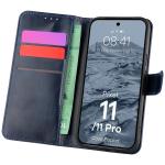 Husa flip cover Bizon Pocket compatibila cu Google Pixel 11 / 11 Pro, Navy Blue 3 - lerato.ro