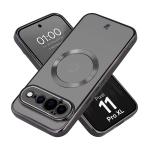 Carcasa Bizon EduardO cu MagSafe compatibila cu Google Pixel 11 Pro XL, Transparent / Negru 3 - lerato.ro