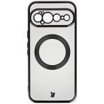 Carcasa Bizon EduardO cu MagSafe compatibila cu Google Pixel 11 Pro XL, Transparent / Negru 2 - lerato.ro