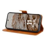 Husa flip cover Bizon Pocket compatibila cu Google Pixel 11 Pro XL, Maro 6 - lerato.ro
