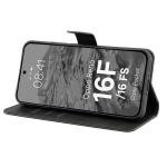 Husa flip cover Bizon Pocket compatibila cu Oppo Reno 16 F / FS, Negru 6 - lerato.ro