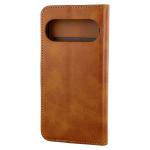 Husa flip cover Bizon Pocket compatibila cu Google Pixel 11 / 11 Pro, Maro 5 - lerato.ro