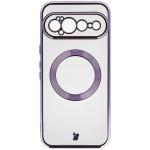 Carcasa Bizon EduardO cu MagSafe compatibila cu Google Pixel 11 Pro XL, Transparent / Violet 2 - lerato.ro
