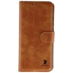 Husa flip cover Bizon Pocket compatibila cu Oppo Reno 16 F / FS, Maro 2 - lerato.ro