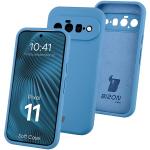 Carcasa Bizon Soft compatibila cu Google Pixel 11, Albastru 3 - lerato.ro
