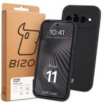 Carcasa Bizon Soft compatibila cu Google Pixel 11, Negru 8 - lerato.ro