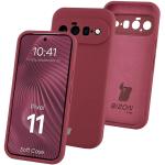 Carcasa Bizon Soft compatibila cu Google Pixel 11, Dark Purple 3 - lerato.ro
