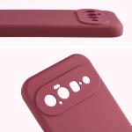Carcasa Bizon Soft compatibila cu Google Pixel 11, Dark Purple 6 - lerato.ro