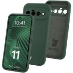 Carcasa Bizon Soft compatibila cu Google Pixel 11, Dark Green 3 - lerato.ro