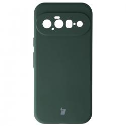 Carcasa Bizon Soft compatibila cu Google Pixel 11, Dark Green