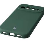 Carcasa Bizon Soft compatibila cu Google Pixel 11, Dark Green 4 - lerato.ro
