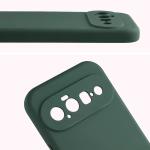 Carcasa Bizon Soft compatibila cu Google Pixel 11, Dark Green 6 - lerato.ro