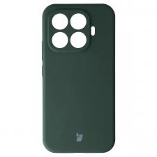 Carcasa Bizon Soft compatibila cu Xiaomi 17T, Dark Green