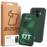 Carcasa Bizon Soft compatibila cu Xiaomi 17T, Dark Green 8 - lerato.ro