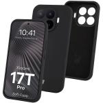 Carcasa Bizon Soft compatibila cu Xiaomi 17T Pro, Negru 3 - lerato.ro