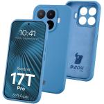Carcasa Bizon Soft compatibila cu Xiaomi 17T Pro, Albastru 3 - lerato.ro