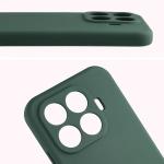 Carcasa Bizon Soft compatibila cu Xiaomi 17T Pro, Dark Green 6 - lerato.ro
