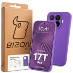 Carcasa Bizon Soft compatibila cu Xiaomi 17T Pro, Mov 8 - lerato.ro