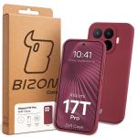 Carcasa Bizon Soft compatibila cu Xiaomi 17T Pro, Dark Purple 8 - lerato.ro
