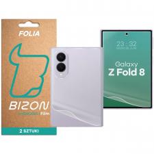 Set protectie Bizon Hydrogel Pack, 1x Folie Ecran si 1x Folie Spate, compatibil cu Samsung Galaxy Z Fold 8, Transparent
