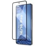 Set 2 folii sticla securizata Bizon Glass Aplikator Edge, Kit montare inclus, compatibile cu Oppo Reno 16 / 16 Pro, Negru 4 - lerato.ro