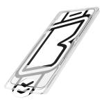 Set 2 folii sticla securizata Bizon Glass Aplikator Edge, Kit montare inclus, compatibile cu Oppo Reno 16 / 16 Pro, Negru 5 - lerato.ro