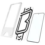 Set 2 folii sticla securizata Bizon Glass Aplikator Edge, Kit montare inclus, compatibile cu Oppo Reno 16 / 16 Pro, Negru 6 - lerato.ro
