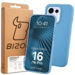 Carcasa Bizon Soft compatibila cu Oppo Reno 16 / 16 Pro, Albastru 8 - lerato.ro