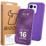 Carcasa Bizon Soft compatibila cu Oppo Reno 16 / 16 Pro, Mov 8 - lerato.ro
