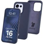 Carcasa Bizon Soft compatibila cu Oppo Reno 16 / 16 Pro, Dark Blue 3 - lerato.ro