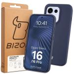 Carcasa Bizon Soft compatibila cu Oppo Reno 16 / 16 Pro, Dark Blue 8 - lerato.ro