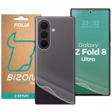 Set protectie Bizon Hydrogel Pack, 1x Folie Ecran si 1x Folie Spate, compatibil cu Samsung Galaxy Z Fold 8 Ultra, Transparent