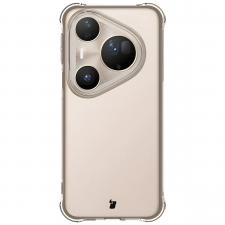 Carcasa Bizon Salpa compatibila cu Huawei Pura 80 Ultra, Transparent